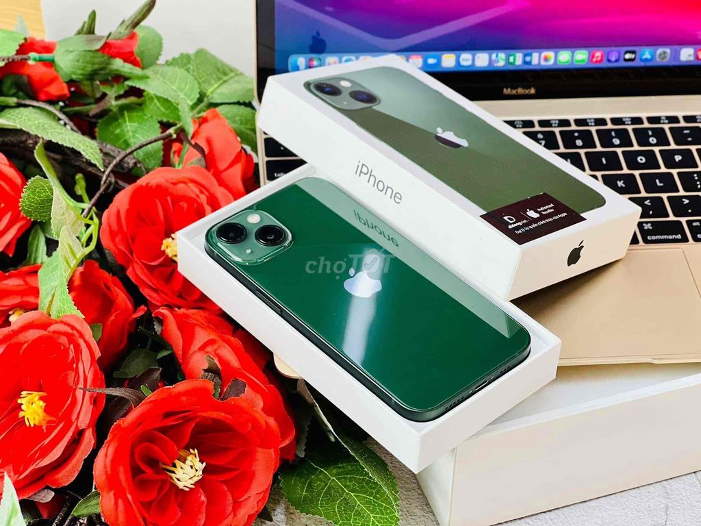 iPhone 13 128GB FULLBOX GREEN new APPLE 05/2025. Mua bán Điện thoại tại Quận Thanh Xuân Hà Nội được đăng bởi Nguyễn Huy Dũng hình 1