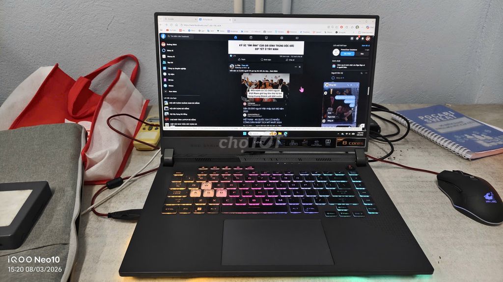 ASUS ROG Strix G513IC R7 4800H 16GB/512GB Đã dùng. Mua bán Laptop tại Quận Cẩm Lệ Đà Nẵng được đăng bởi Đường Minh hình 1