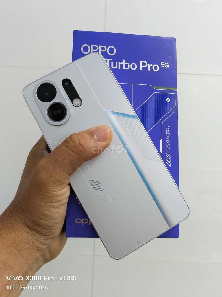 Oppo K13 Turbo Pro 256GB Bạc. Mua bán Điện thoại tại Thành phố Bến Tre Bến Tre được đăng bởi Lê Trường hình 1