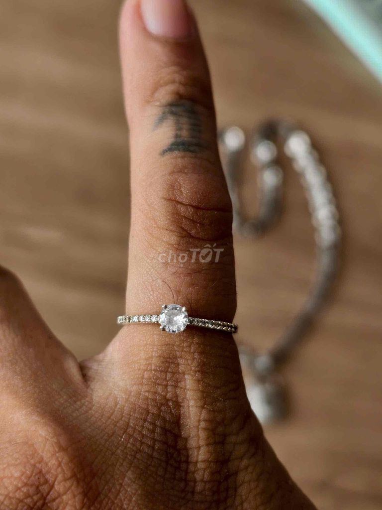 Nhẫn nữ bạc đá CZ 4mm nhẩn đẹp ny16 pass rẻ. Mua bán Phụ kiện thời trang khác tại Quận 10 Tp Hồ Chí Minh được đăng bởi lê mạnh tuân hình 1