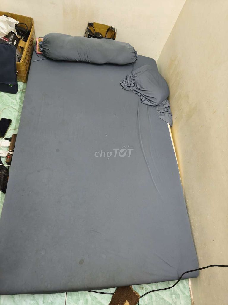 Nệm AMERICAN Cao su non 1m2x2mx20cm Xám. Mua bán Giường, chăn ga gối nệm tại Quận Gò Vấp Tp Hồ Chí Minh được đăng bởi Nguyễn Thành Danh hình 1