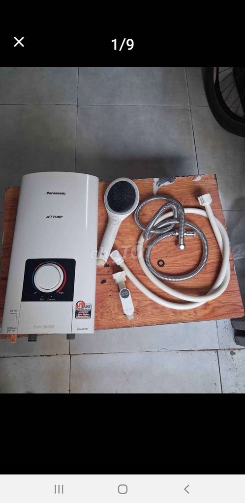 Máy tắm nước nóng Panasonic DH-4NTP1 Trắng 4500W. Mua bán Thiết bị vệ sinh, nhà tắm tại Huyện Hóc Môn Tp Hồ Chí Minh được đăng bởi Hòa hình 1