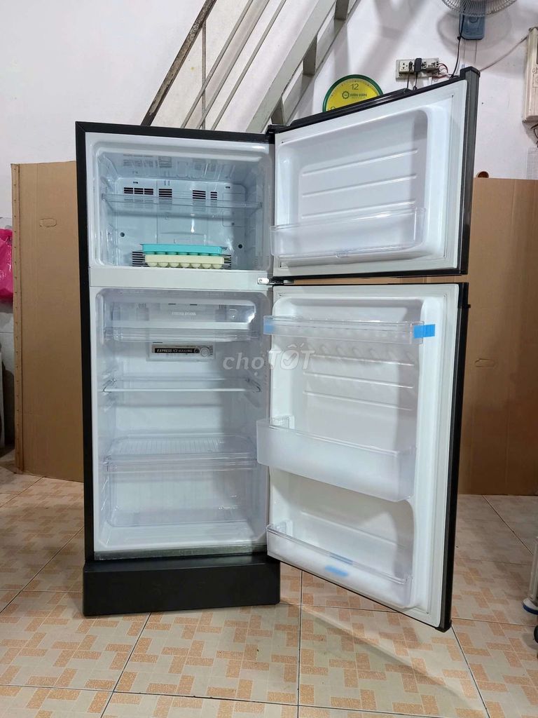Tủ lạnh Sharp Q17B7N đời mới, 2ngăn, đông đá nhanh
