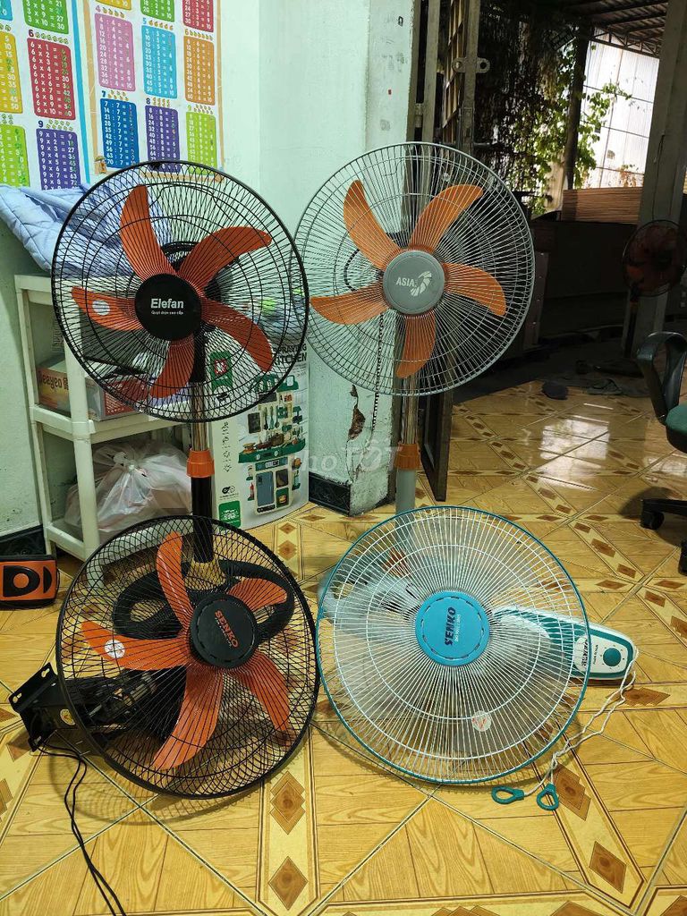 Quạt điện Elefan Kim loại Nhựa Cam Đen. Mua bán Quạt tại Thành phố Thuận An Bình Dương được đăng bởi Nguyenvanchi hình 1