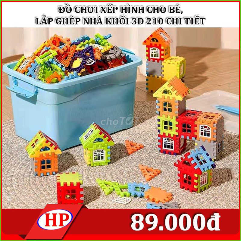 Đồ chơi xếp hình Nhà khối 3D. Mua bán Mẹ và bé tại Quận Ninh Kiều Cần Thơ được đăng bởi GIA DỤNG VÀ ĐIỆN TỬ HIỆP PHÁT CẦN THƠ hình 1