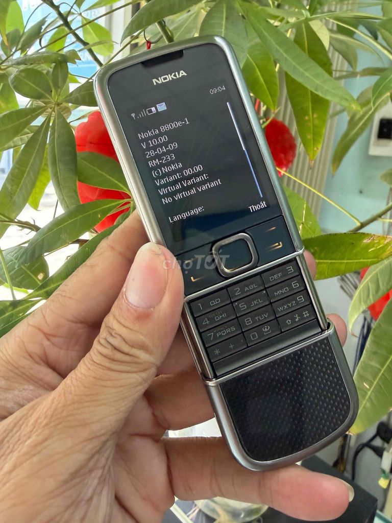 Nokia 8800e-1 Xám Đã qua sử dụng. Mua bán Điện thoại tại Thành phố Biên Hòa Đồng Nai được đăng bởi nguyễn út apple hình 1