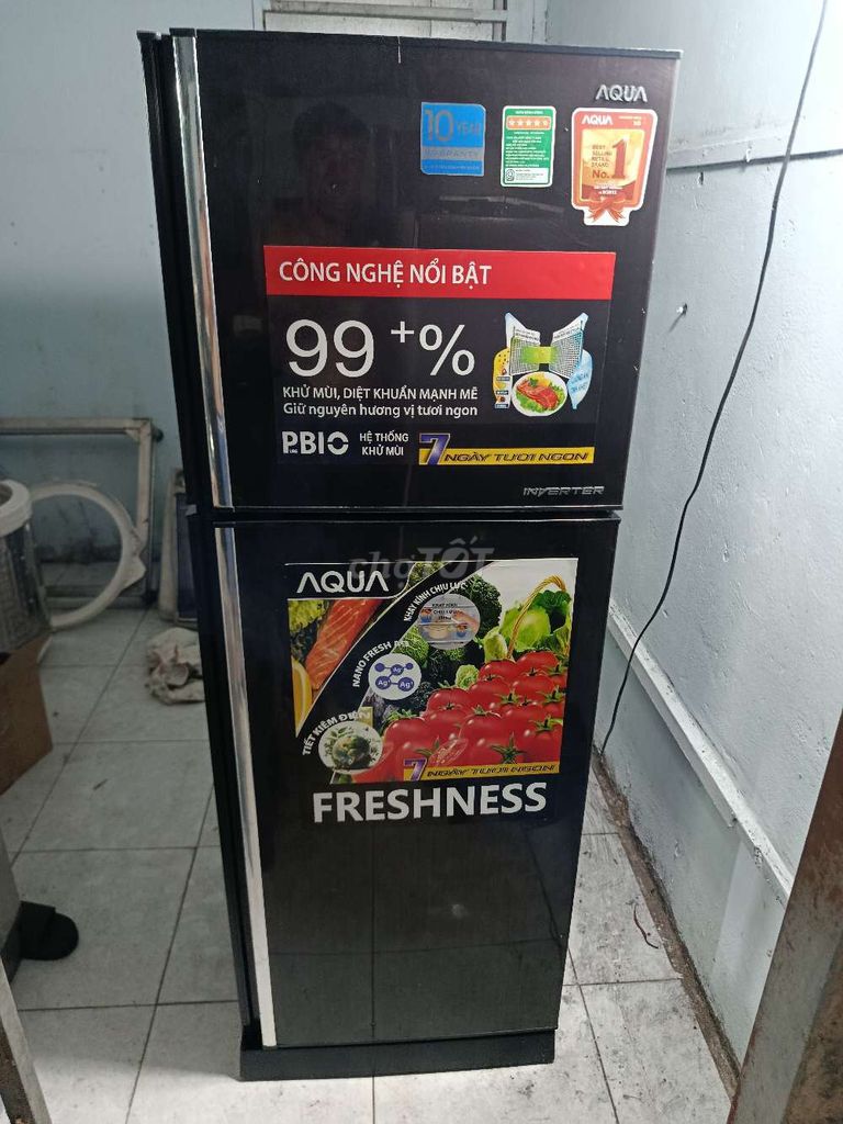 Tủ lạnh AQua inverter 237 lít . Mua bán Tủ lạnh tại Quận Bình Tân Tp Hồ Chí Minh được đăng bởi Hải hình 1