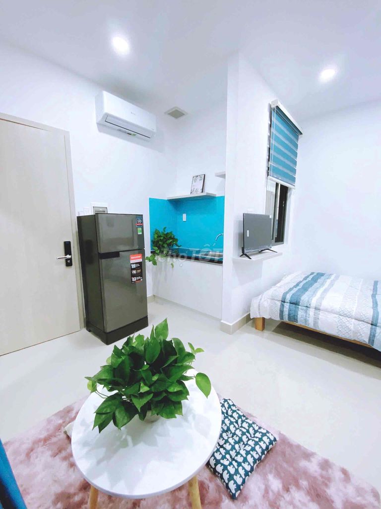 🫐STUDIO BALCON 35M2 MÁY GIẶT RIÊNG NẰM NGAY PHAN ĐĂNG LƯU