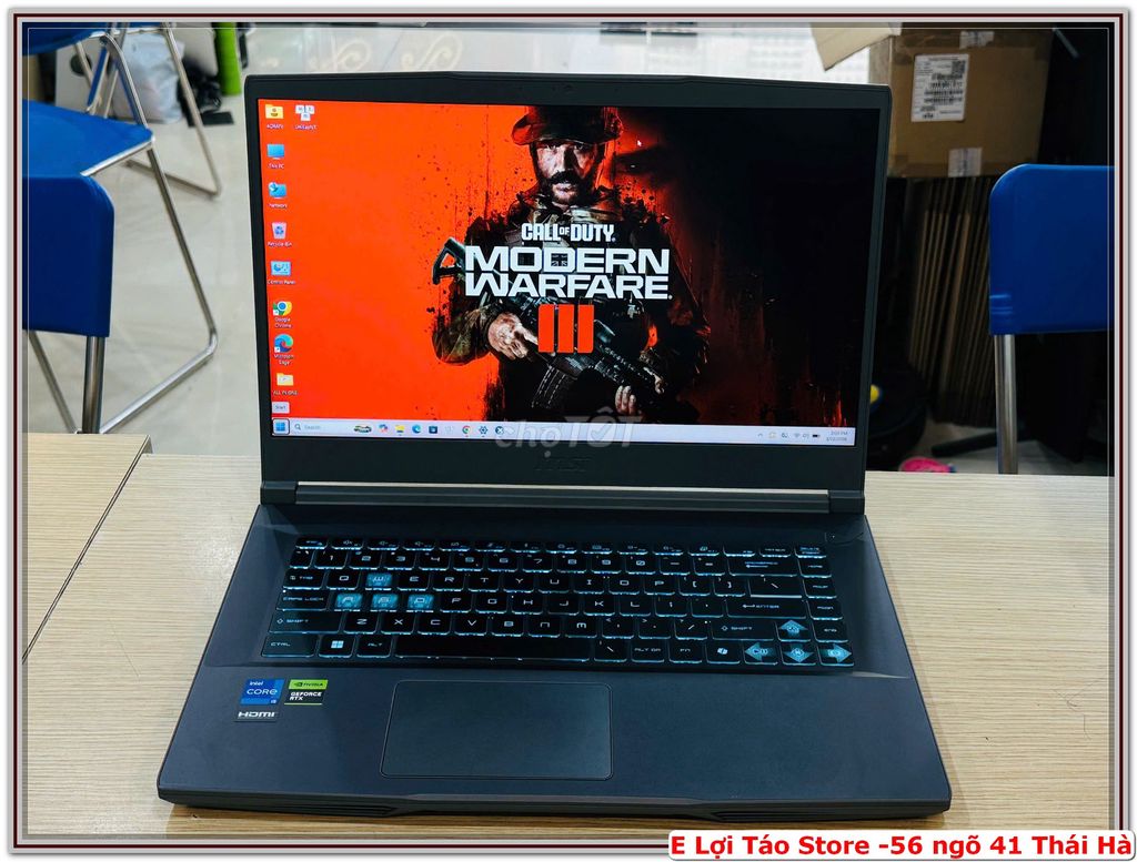 E pass MSI GF63 I7-10750H 16GB/512GB GTX 1650 TI. Mua bán Laptop tại Quận Đống Đa Hà Nội được đăng bởi Nguyễn Tiến Lợi hình 1