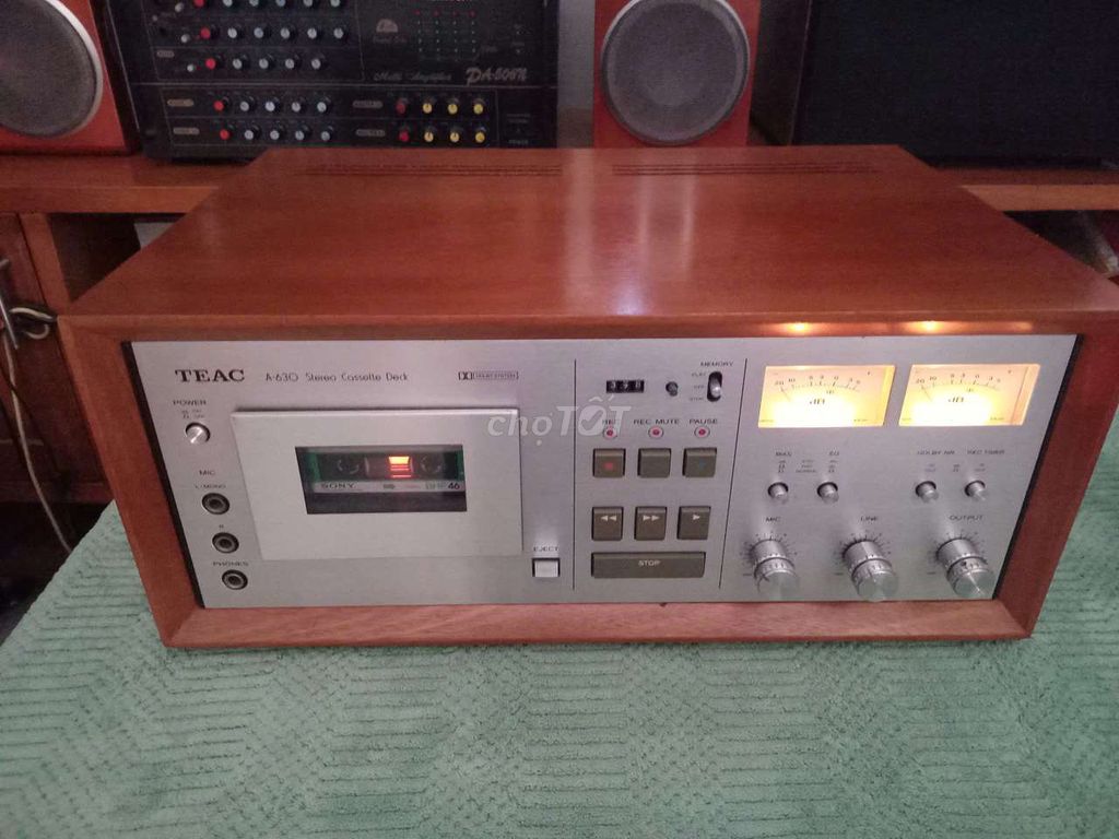 TAPE DECK TEAC A- 630 đẹp xuất sắc mới 98%