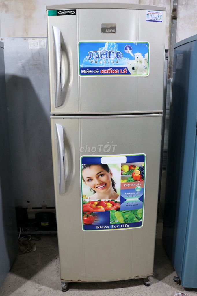 0906999356 - tủ lạnh sanyo 250l
