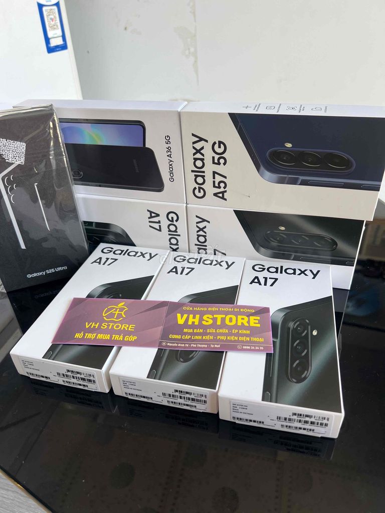 Samsung Galaxy A17 Đen. Mua bán Điện thoại tại Huyện Phú Vang Thừa Thiên Huế được đăng bởi Cửa hàng điện thoại VH STORE hình 1