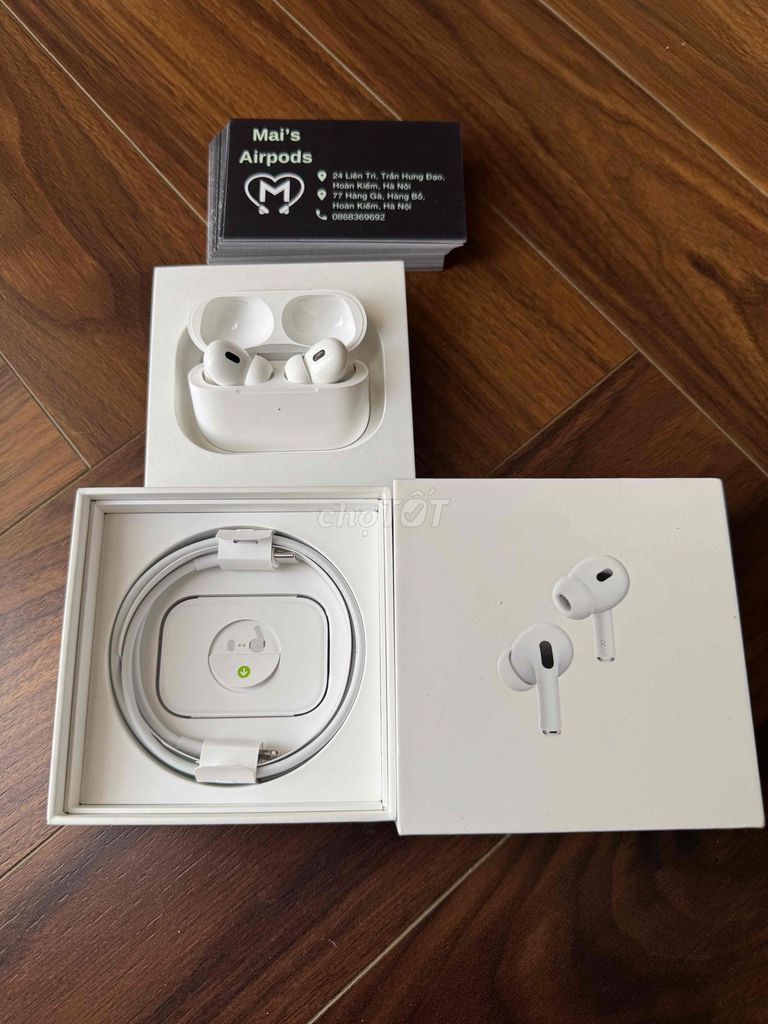 Tai nghe Apple AirPods Pro 2 Trắng Type C. Mua bán Tivi, Âm thanh tại Quận Hoàn Kiếm Hà Nội được đăng bởi Ha Anh Mai Lam hình 1