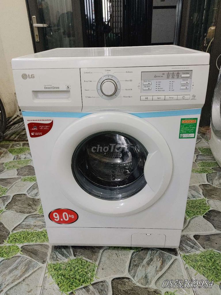 Máy giặt LG 9.0kg Trắng. Mua bán Máy giặt tại Quận Hà Đông Hà Nội được đăng bởi tuấn anh hình 1