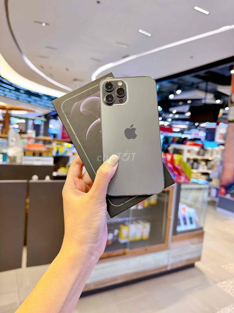 iPhone 12 Pro Max 128G Đen FULLBOX BH APPLE 2023. Mua bán Điện thoại tại Quận 10 Tp Hồ Chí Minh được đăng bởi iStockHCM hình 1
