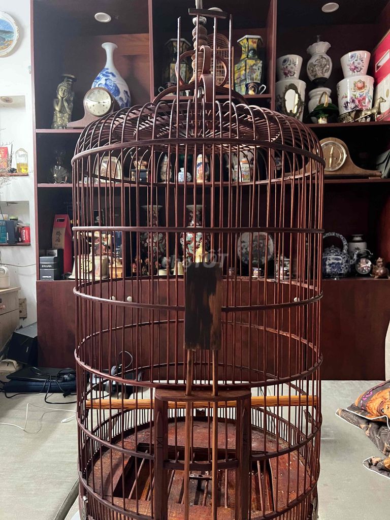 Lồng tre già cao 1m sưu tầm cứng cáp ( lồng phóng. Mua bán Phụ kiện, Thức ăn, Dịch vụ tại Quận 3 Tp Hồ Chí Minh được đăng bởi Nguyễn Anh Sang hình 1