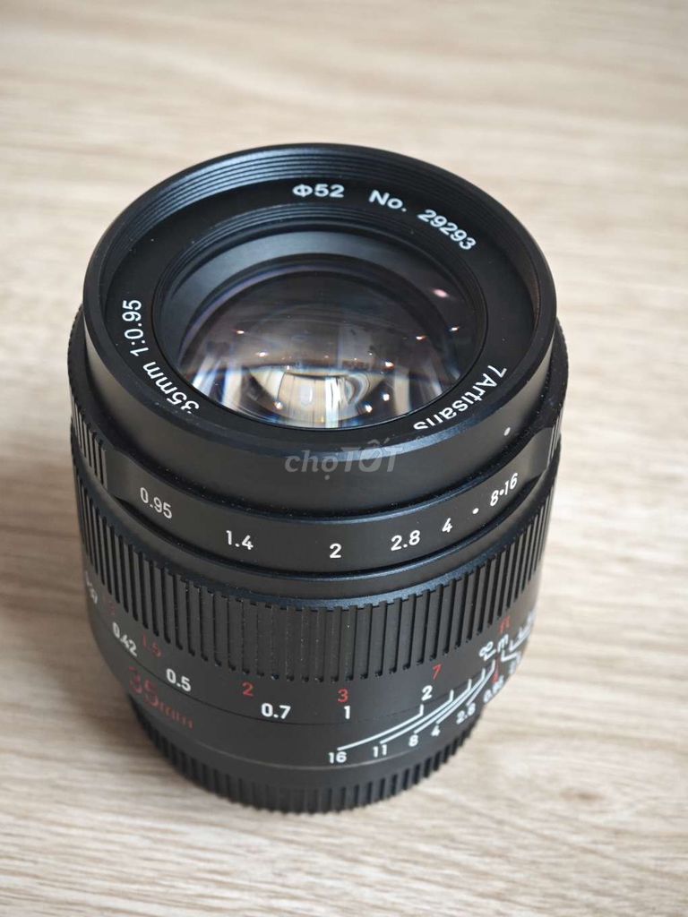 Lens 7artisans 35mm f0.95 ngàm Fuji fullbox