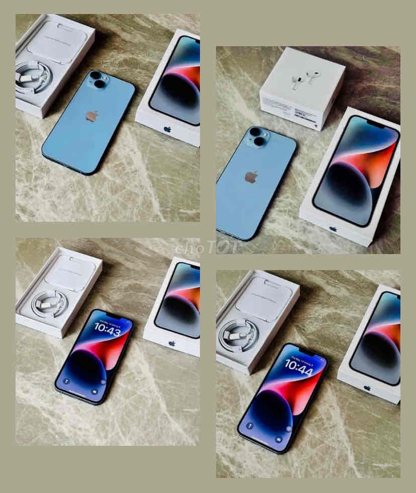 iPhone 14 Plus 128GB Xanh dương FULLBOX BH 2024. Mua bán Điện thoại tại Quận 10 Tp Hồ Chí Minh được đăng bởi iStockHCM hình 1