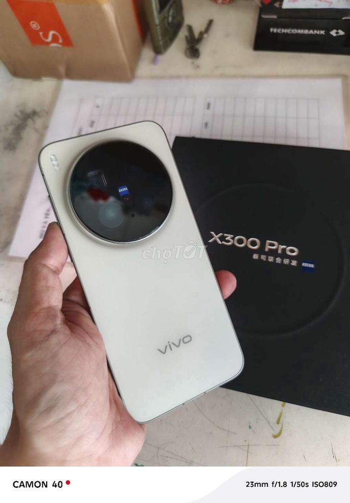 Vivo X300 Pro 16GB/512GB Trắng. Mua bán Điện thoại tại Quận Tân Phú Tp Hồ Chí Minh được đăng bởi NKhang hình 1
