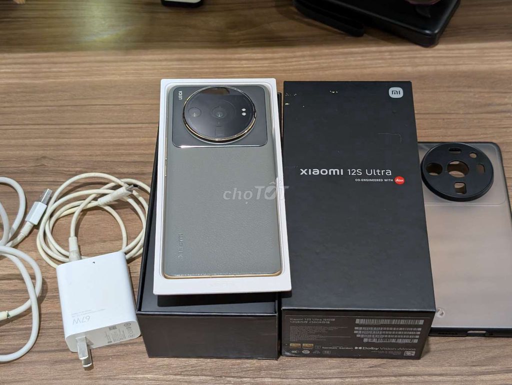 Xiaomi 12S Ultra Xám Đã dùng. Mua bán Điện thoại tại Huyện Gia Lâm Hà Nội được đăng bởi Duc Tran hình 1
