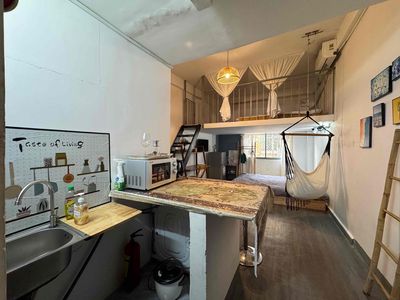 Chung Cư 30m2 Gác 2 Không Gian Ngủ_Gull NT Ngay Chợ Bến Thành Q1