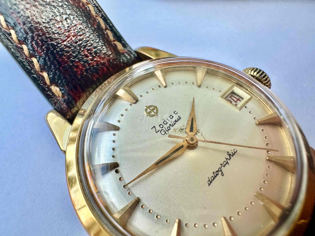 Zodiac Glorious Automatic Thụy Sĩ 35mm. Mua bán Đồng hồ tại Quận Bình Tân Tp Hồ Chí Minh được đăng bởi Vintage Watch hình 1