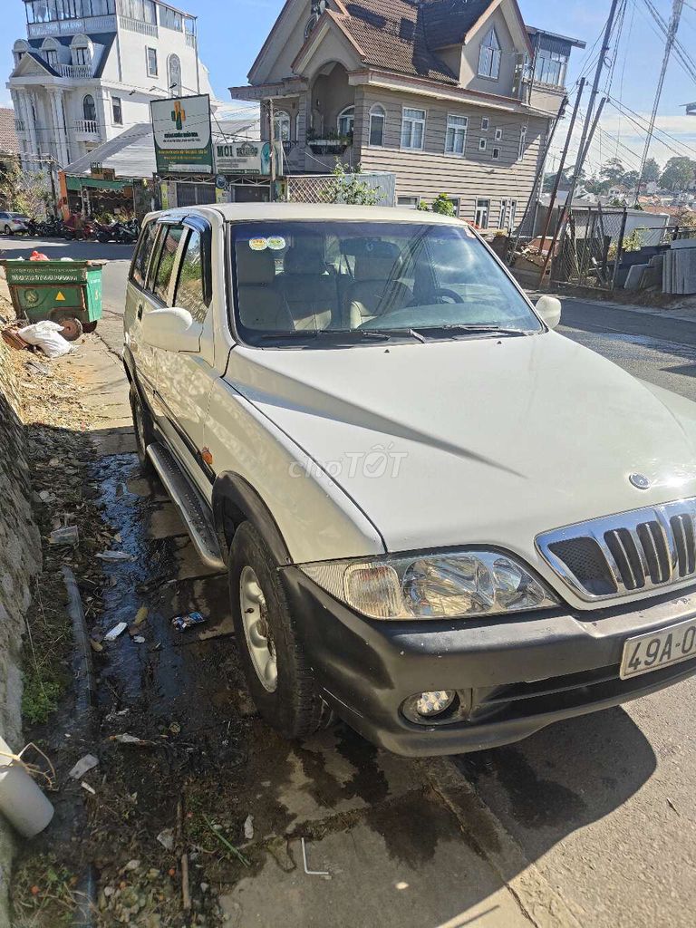 SsangYong Musso 2001 Dầu Trắng. Mua bán Ô tô tại Thành phố Đà Lạt Lâm Đồng được đăng bởi quốc huy hình 2