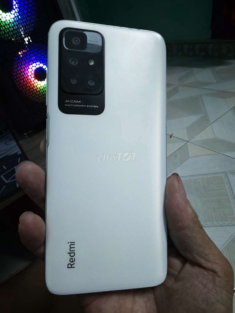 Xiaomi Redmi 10 2022 128GB Trắng. Mua bán Điện thoại tại Quận Thanh Khê Đà Nẵng được đăng bởi FUKIE Điện thoại cũ giá rẻ đà nẵng hình 1