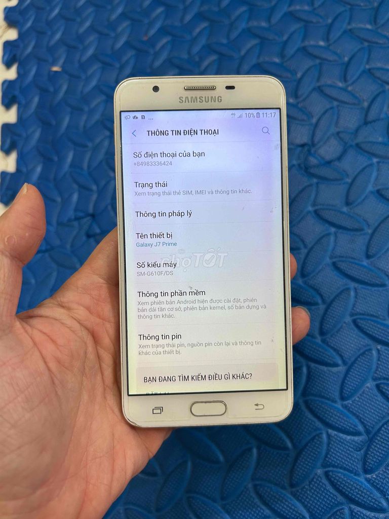 Samsung Galaxy J7 Prime zinfull màn xấu. Mua bán Điện thoại tại Quận Hà Đông Hà Nội được đăng bởi Mạnh Mobile hình 1