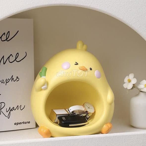 Tượng decor Gà con Nhựa Vàng. Mua bán Đồ sưu tầm, đồ cổ tại Quận 5 Tp Hồ Chí Minh được đăng bởi Hội Đồ Điện Tử hình 1