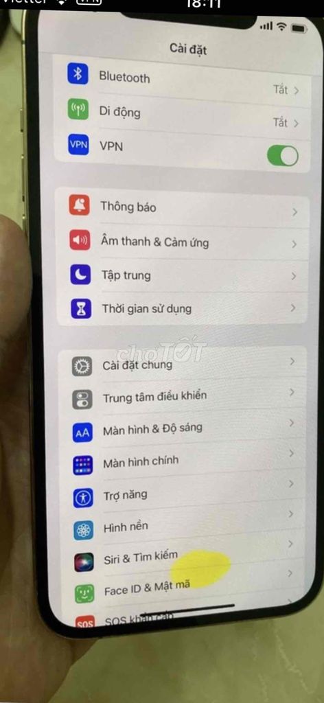 Màn zin iphone 12 promax vàng nhẹ xíu film zinok