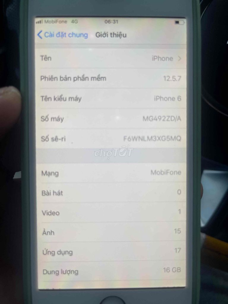 IPhone 6 dư dành cho anh chị em chữa cháy. Mua bán Điện thoại tại Huyện Bá Thước Thanh Hóa được đăng bởi Quế hình 1