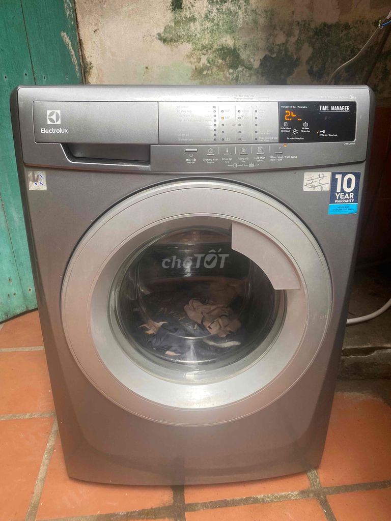 Máy giặt Electrolux 8kg Inverter Xám. Mua bán Máy giặt tại Quận Bắc Từ Liêm Hà Nội được đăng bởi Thắng Hoàng Văn hình 1