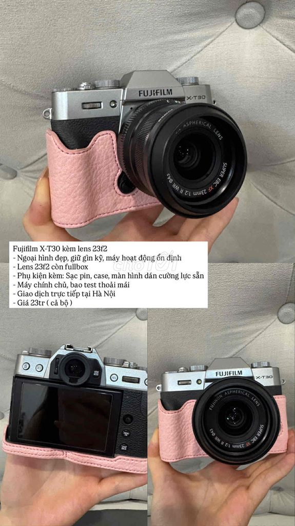 Máy ảnh Fujifilm X-T30. Mua bán Máy ảnh, Máy quay tại Quận Hoàng Mai Hà Nội được đăng bởi Javis Tran hình 1