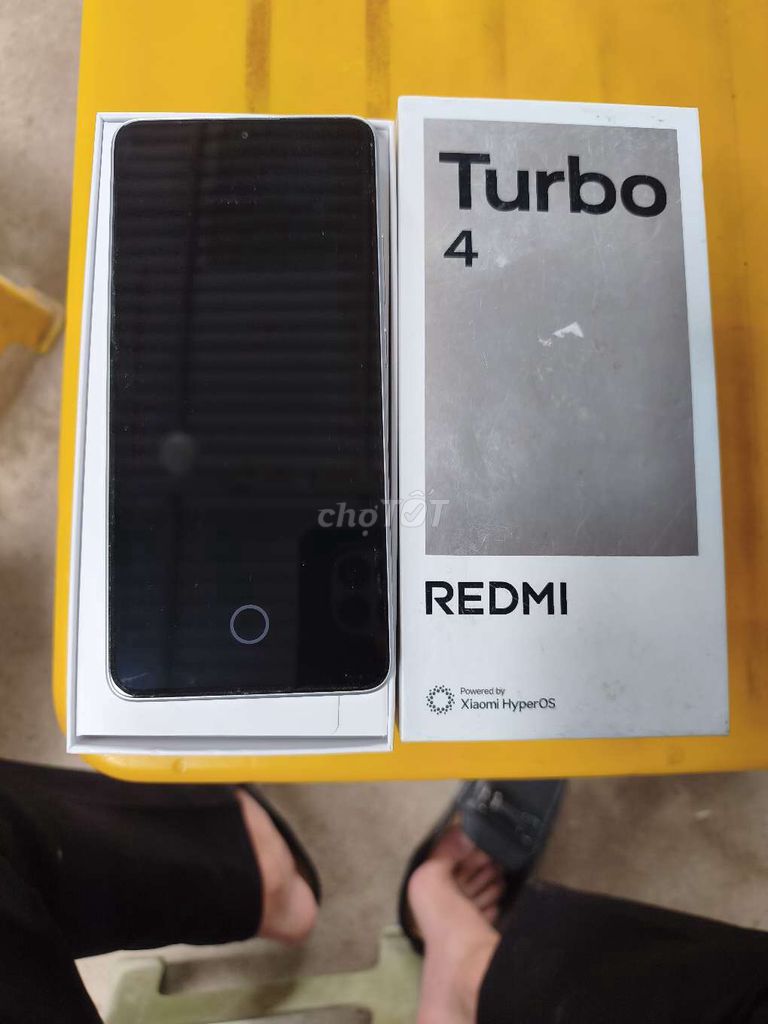 Xiaomi Redmi Turbo 4 16GB/256GB Trắng 99%. Mua bán Điện thoại tại Quận Hà Đông Hà Nội được đăng bởi Minh Vuong hình 1