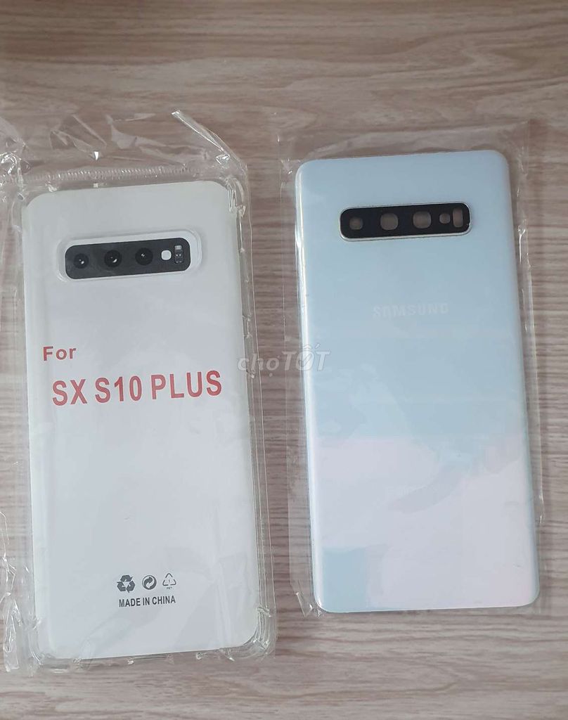 Nắp lưng Samsung S10+ Kính Trắng. Mua bán Phụ kiện (Màn hình, Chuột...) tại Thành phố Rạch Giá Kiên Giang được đăng bởi Phan Hoàng Huynh hình 1