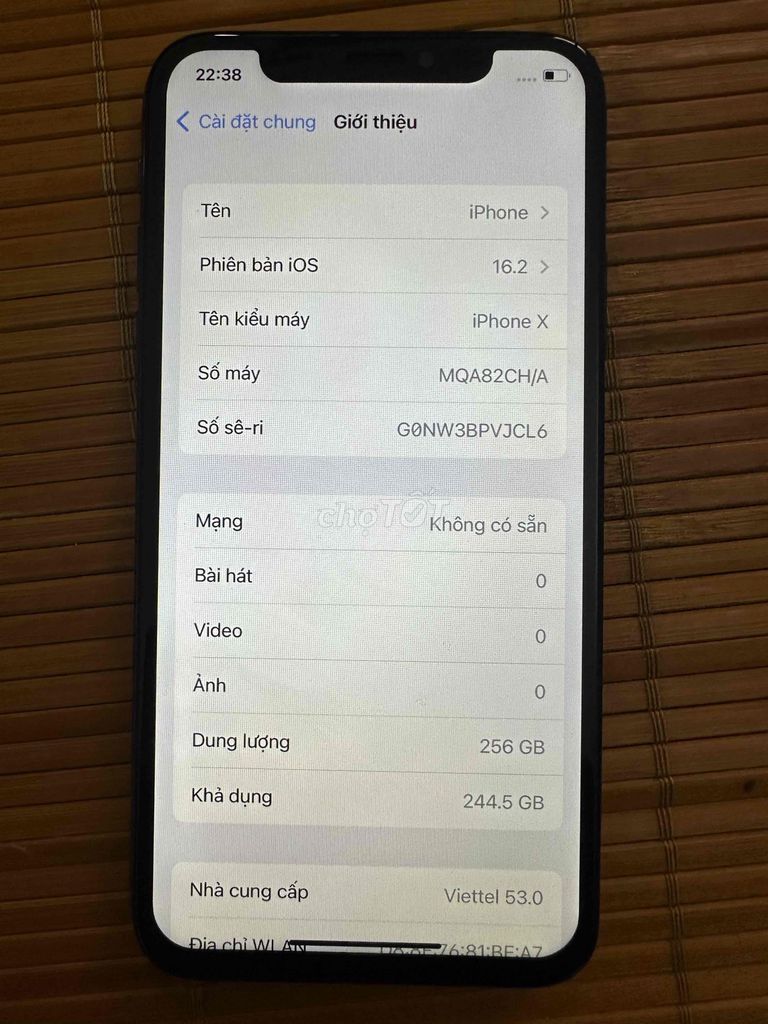 Apple iPhone X 256GB Đen Quốc tế. Mua bán Điện thoại tại Quận Nam Từ Liêm Hà Nội được đăng bởi Hà Nguyễn Tiến hình 1
