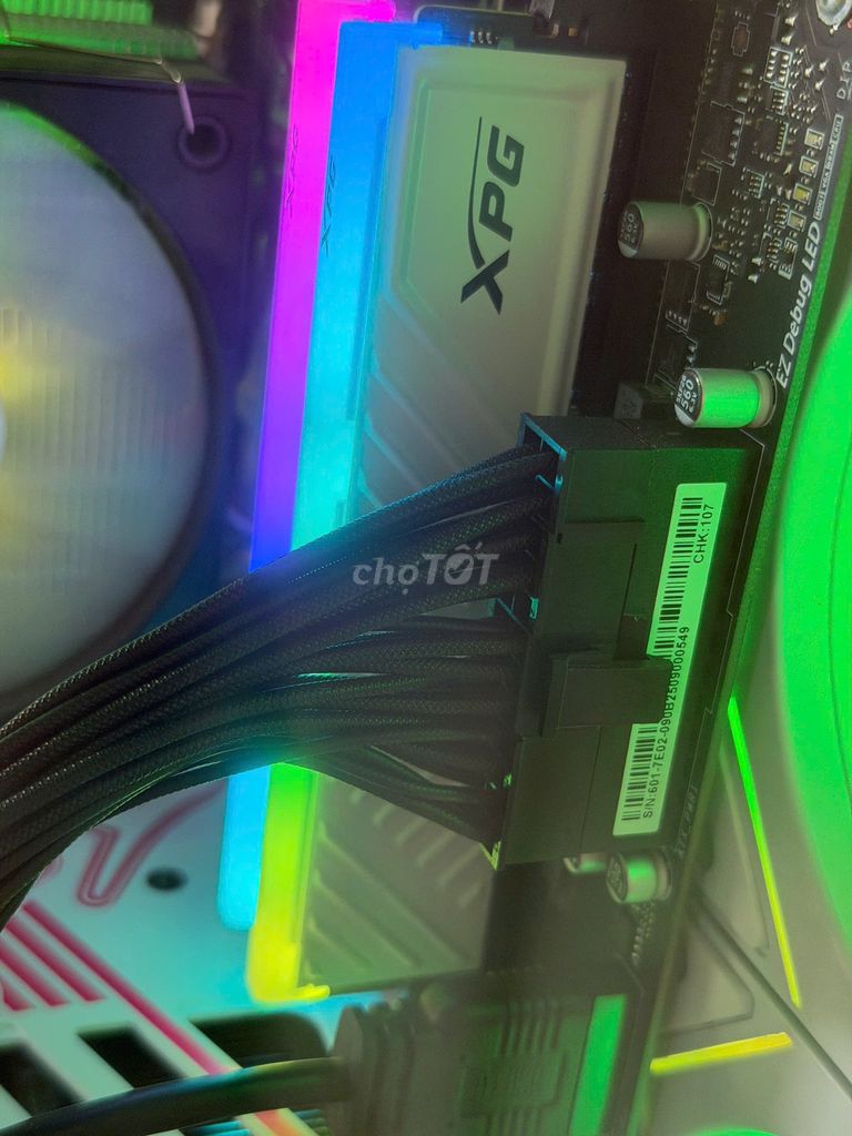 (2x16G) RAM PC ADATA RGB trắng DDR4 3200 BH 12/30. Mua bán Linh kiện (RAM, Card...) tại Thị xã Phú Mỹ Bà Rịa - Vũng Tàu được đăng bởi Nguyễn Văn Chiến hình 1