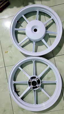 Mâm xe máy 8 chấu Hợp kim Trắng. Mua bán Phụ tùng xe tại Huyện Hóc Môn Tp Hồ Chí Minh được đăng bởi tiêu minh thành