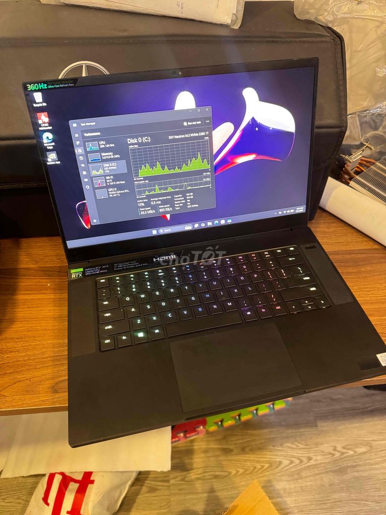 Razer Blade 15 Advanced i7-3070 FHD 360Hz ZÁ ÊM. Mua bán Laptop tại Quận 10 Tp Hồ Chí Minh được đăng bởi Trí Hiển hình 1