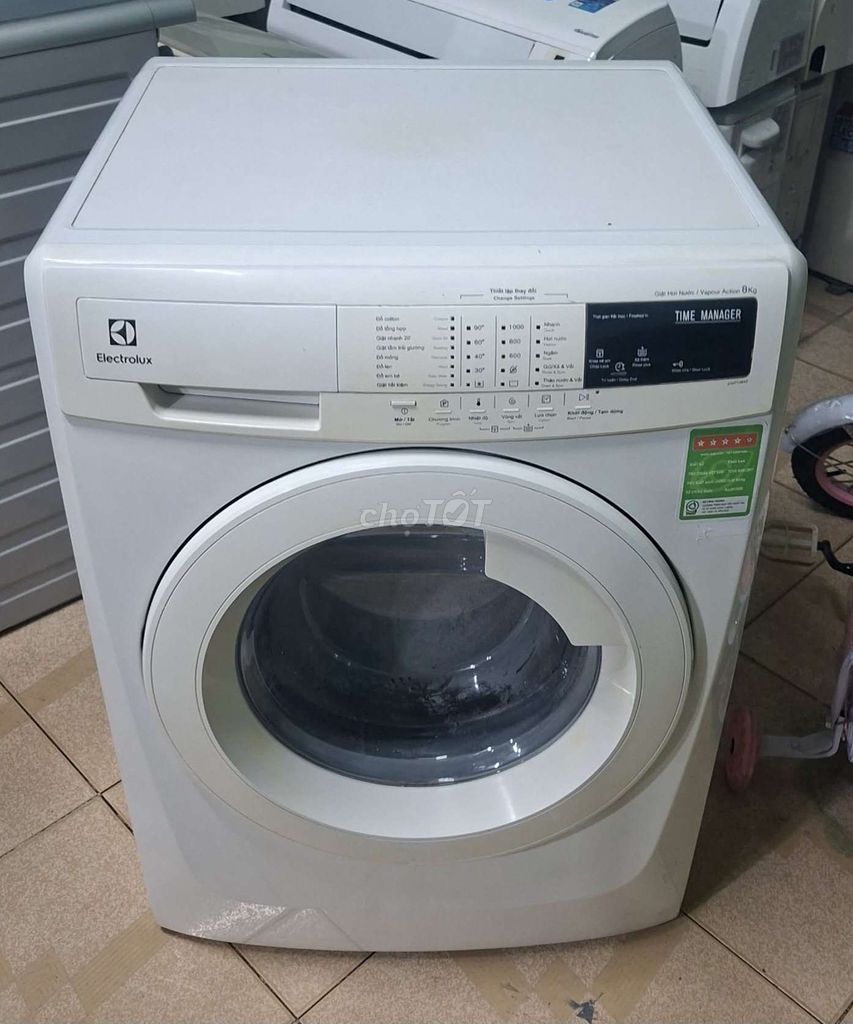 Máy giặt Electrolux 8.0kg Trắng. Mua bán Máy giặt tại Thành phố Dĩ An Bình Dương được đăng bởi Kim Quyên hình 1