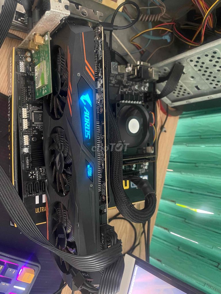 Aorus 1060 6gb 3Fan Zin Nguyên Tem