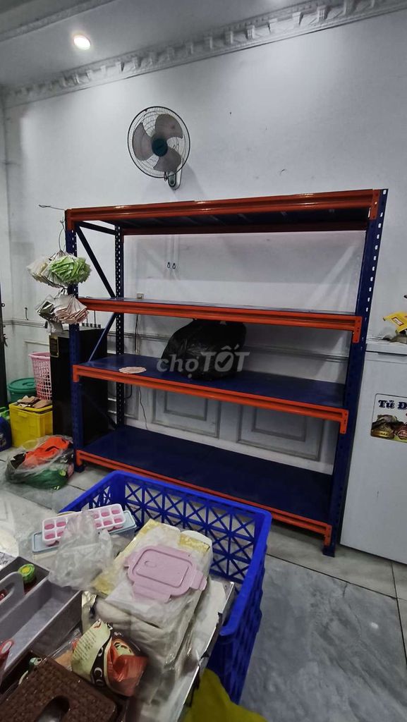 Kệ công nghiệp 4 tầng 2m x 2,2m. Mua bán Tủ, kệ gia đình tại Huyện Cần Giuộc Long An được đăng bởi Chi Chi hình 1