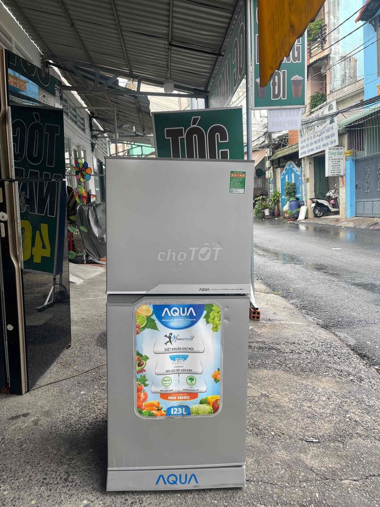 Tủ lạnh Aqua 120 lít Xám. Mua bán Tủ lạnh tại Thành phố Thủ Đức Tp Hồ Chí Minh được đăng bởi Lê Gia Phát hình 1