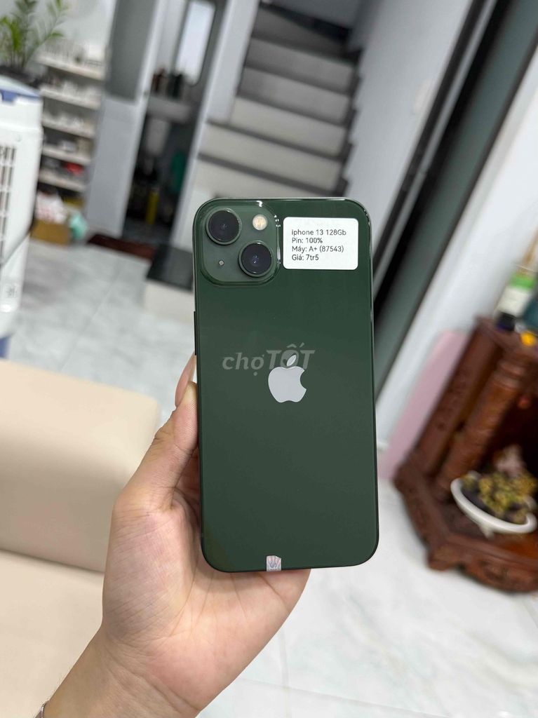 Apple iPhone 13 128GB Xanh lá | Zin đẹp 99. Mua bán Điện thoại tại Huyện Hóc Môn Tp Hồ Chí Minh được đăng bởi Luân Hoài hình 1