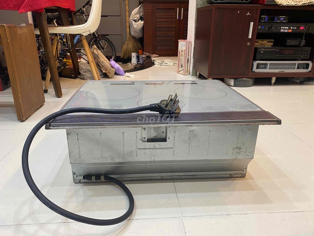 bếp từ Sanyo nội địa Nhật điện 220v 3 từ full vip