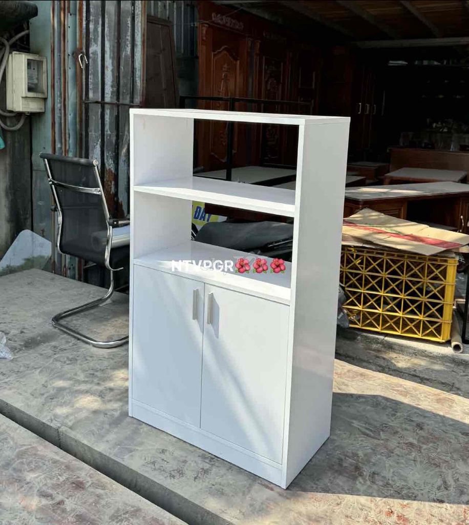 Kệ trang trí gỗ MDF trắng. Mua bán Tủ, kệ gia đình tại Huyện Hóc Môn Tp Hồ Chí Minh được đăng bởi ĐỒ NỘI THẤT VĂN PHÒNG GIÁ XƯỞNG hình 1