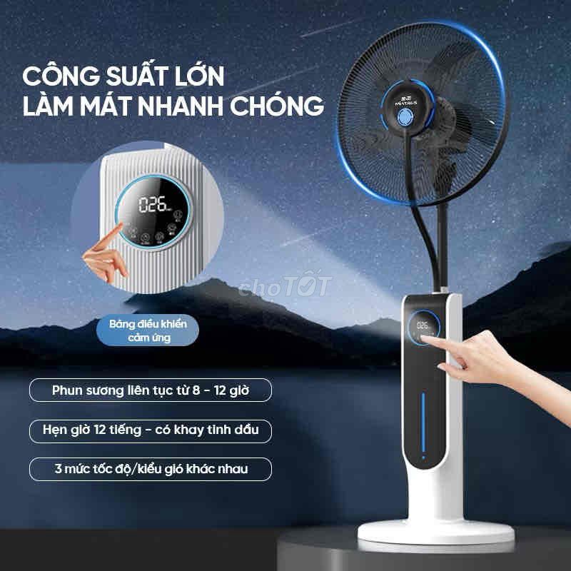 Quạt phun sương Nantrus RH-FS258-W. Mua bán Quạt tại Quận Bắc Từ Liêm Hà Nội được đăng bởi Nguyễn Hữu Tiến hình 1