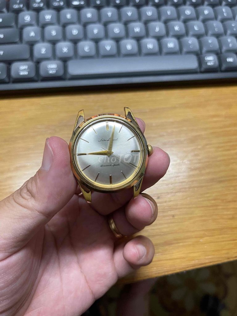 Bán đồng hồ cơ cổ Seiko Laurel, bọc vàng 20 micron. Mua bán Đồng hồ tại Thành phố Tây Ninh Tây Ninh được đăng bởi ngoc nguyen hình 1