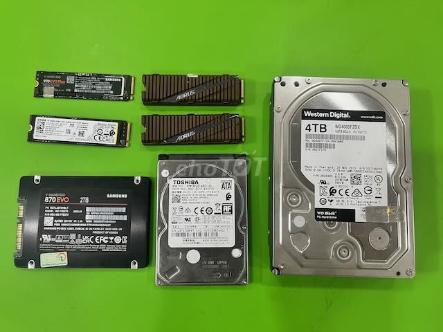 NVME, SSD, HDD 1TB, 2TB, 4TB. Mua bán Linh kiện (RAM, Card...) tại Thành phố Buôn Ma Thuột Đắk Lắk được đăng bởi Nguyen Van Mung hình 1